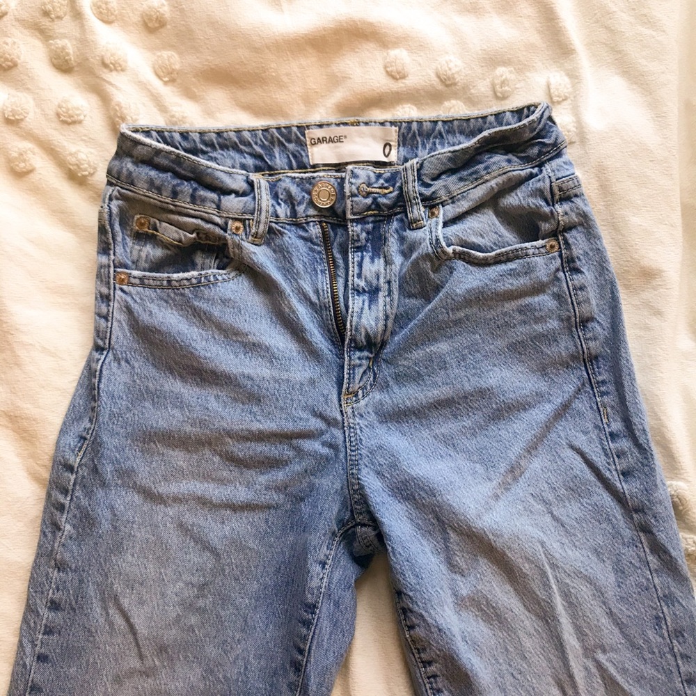 Garage Mom Jeans Light-Wash (size 0)